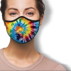 IN STOCK Fast Ship USA Tie Dye Cotton Face Mask